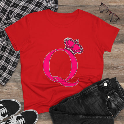 👑 Queenly “Q” Monogram T-Shirt