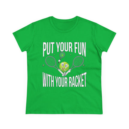 🎾 Put Your Fun with Your Racket – Tennis T-Shirt