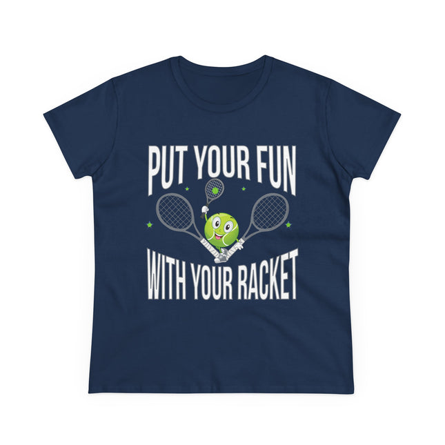 🎾 Put Your Fun with Your Racket – Tennis T-Shirt