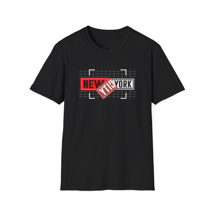 🗽 “New York City Grid” Graphic T-Shirt