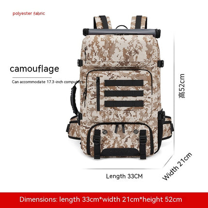 Men's Outdoor Mountaineering Large Capacity Travel Bag