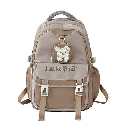Preppy Style Korean Style Retro Large Capacity Travel Backpack