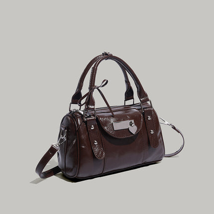 Sweet Cool Love Heart Bow Tie Handbag Female Niche
