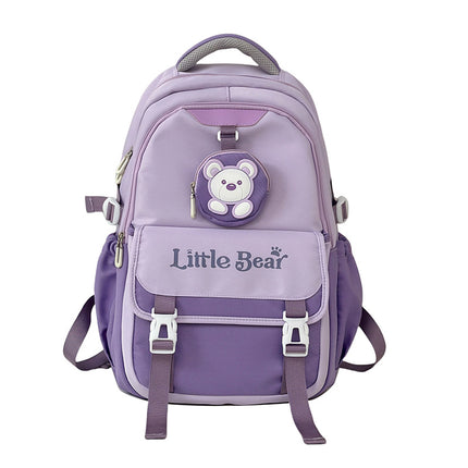 Preppy Style Korean Style Retro Large Capacity Travel Backpack