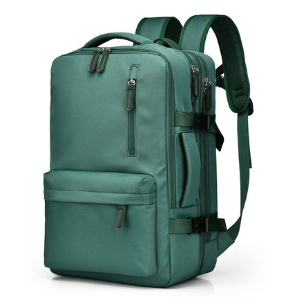 Macaron Color Expansion Backpack For Men And Women