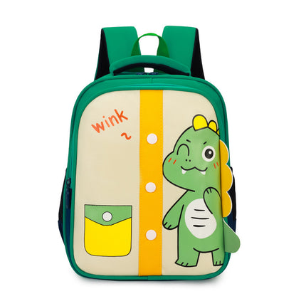 Children Portable Burden Alleviation Casual Trend Dinosaur Backpack