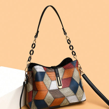 Retro Shoulder Messenger Bag Large Capacity Handbag