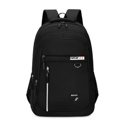 Men's Oxford Cloth Large Capacity Burden Reduction Schoolbag