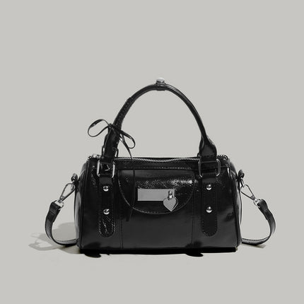 Sweet Cool Love Heart Bow Tie Handbag Female Niche