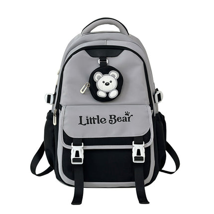 Preppy Style Korean Style Retro Large Capacity Travel Backpack