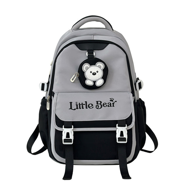 Preppy Style Korean Style Retro Large Capacity Travel Backpack