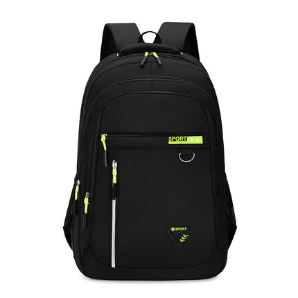 Men's Oxford Cloth Large Capacity Burden Reduction Schoolbag
