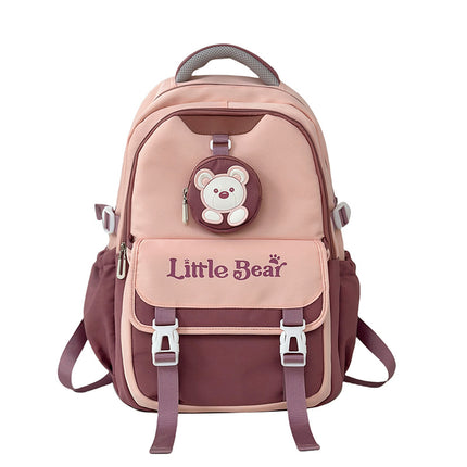 Preppy Style Korean Style Retro Large Capacity Travel Backpack