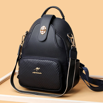 Ladies New Stylish And Versatile Go Out All-matching Backpack