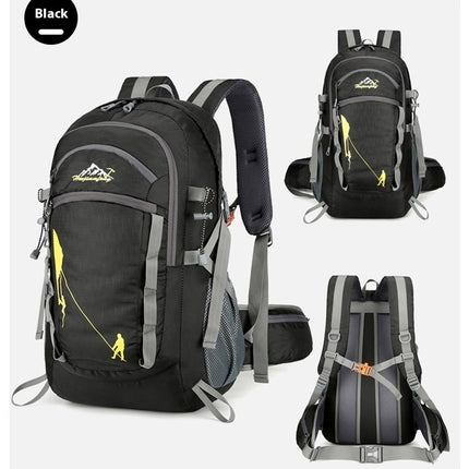 Nylon Fabric Outdoor Sports Mountaineering Hiking Camping Multi-functional Outdoor Backpack