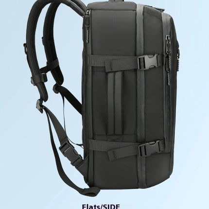 Vacuum Compressible Backpack With Simple Design