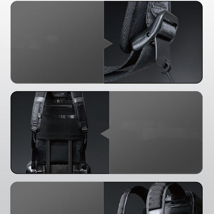 Men's Niche Waterproof And Anti-theft Commuter Computer Backpack